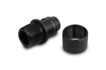 Image of Infinite Product Solutions M8 x .75 to 1/2-28 Thread Adapter, Black, M8-1228
