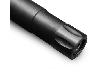 Image of Infinite Product Solutions Rifle Fluted Thread Protector, Black, 1/2x28, 1228R-TP-F-BS