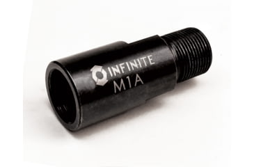 Image of Infinite Product Solutions Springfield Armory M1A - 5/8-24 Thread Adapter, Black Oxide, M1A-5824-BS