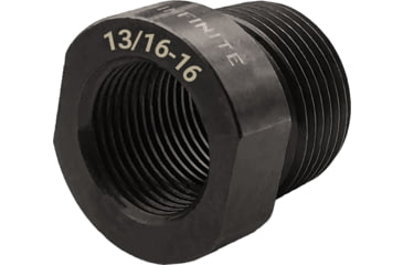 Image of Infinite Product Solutions Infinite Tapered Thread Adapter, Black Phosphate, QD Infinite Muzzle Thread, AD-TPR-4140-PHO-QD