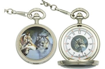 Image of Infinity Wolf Pocket Watch IW47