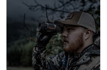 Image of InfiRay Outdoor 2-4x35mm FINDER FH35R V2 Thermal Laser Rangefinding Monocular, 50 Hz, 640x512, Black, IRAY-FH35Rv2