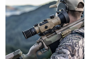 Image of InfiRay Outdoor 4-8x 75mm RICO HYBRID 640 Multi-function Thermal Weapon Sight, 50 Hz, 640x512, Coyote Tan, IRAY-HYH75W