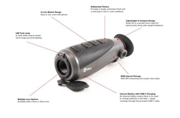 Image of InfiRay Outdoor AFFO R+ AP13 2x13mmThermal Monocular, Sniper Grey, IRAY-AP13