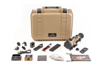 Image of InfiRay Outdoor HYBRID 384 3X 50mm Multi-function Thermal Sight, Tan, 2.99x3.03x11.02, IRAY-HYL50W