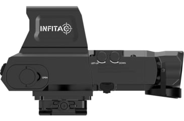 Image of InfiTac Fast Series FAH25 1x34mm Thermal Rifle Scope, 640x512, 50Hz, Black, FAH25/1x34D