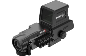 Image of InfiTac Fast Series FAH25 1x34mm Thermal Rifle Scope, 640x512, 50Hz, Black, FAH25/1x34D
