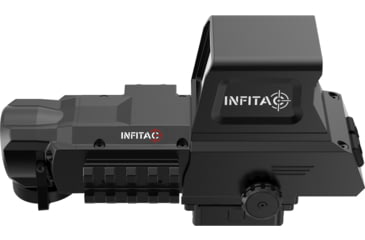 Image of InfiTac Fast Series FAL19 1x34mm Thermal Rifle Scope, 384x288, 50Hz, Black, FAL19/1x34D