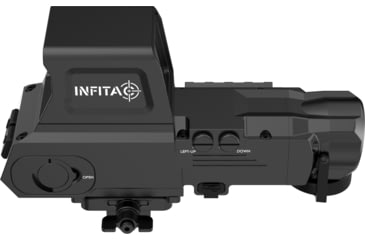Image of InfiTac Fast Series FAL19 1x34mm Thermal Rifle Scope, 384x288, 50Hz, Black, FAL19/1x34D