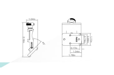 Image of InfiTac 45 degree Offset Mount