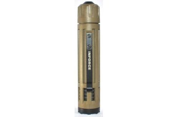 Image of InForce 6VX Flashlight, 300Lumens Flat Dark Earth Body, White Light, 2 CR123A INF-6VX-F-W