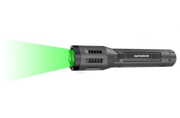 Image of InForce 9V Flashlight Green LED INF-9V-B-G
