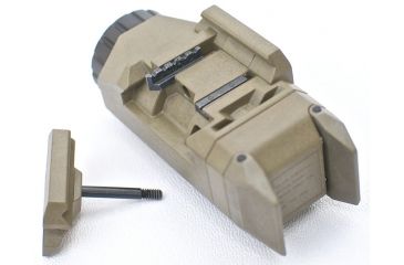Image of INFORCE Pistol Mounted Light, Constant and Momentary White Light., Flat Dark Earth INF-APL-F-W