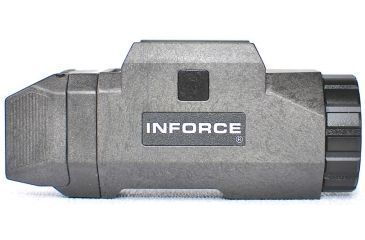Image of InForce APL Pistol Mounted Light, Black Body, Constant/Momentary White Light., Black, 200Lumens CR123A INF-APL-B-W