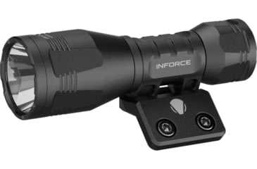 Image of INFORCE ARC 350-Lr-M Rechargeable 18350 Li-Ion 1200 Lumens LED Flashlight Kit w/Mount, Black, IF71015