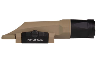 Image of INFORCE Gen 3 - WMLx White-IR 900 Lumens Weapon Light, CR123a, FDE Body, IF71014DE