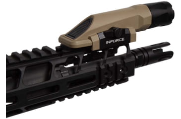 Image of INFORCE Gen 3 - WMLx White-IR 900 Lumens Weapon Light, CR123a, FDE Body, IF71014DE