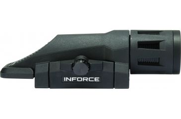 Image of INFORCE Multifunction Weapon Mounted Light, CR123A, White, 400 Lumens, Black, W-05-2