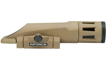 Image of EDEMO INFORCE Multifunction LED Weapon Mounted Light, CR123A, IR/White, 700 Lumens, Flat Dark Earth, IF71005DE, EDEMO4