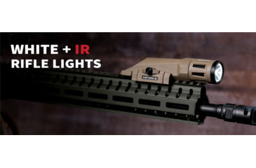 Image of EDEMO INFORCE Multifunction LED Weapon Mounted Light, CR123A, IR/White, 700 Lumens, Flat Dark Earth, IF71005DE, EDEMO4