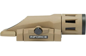 Image of INFORCE Multifunction Weapon Mounted White/IR Light, CR123A, 400 Lumens, Flat Dark Earth, W-06-2