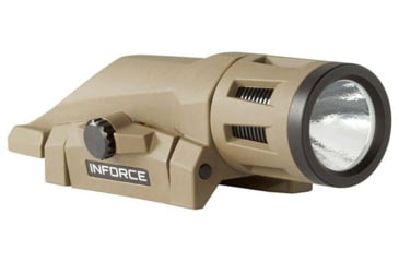 Image of USED INFORCE Multifunction Weapon Mounted White/IR Light, CR123A, 400 Lumens, Flat Dark Earth, IF71004DE, EDEMO1
