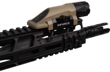 Image of INFORCE WML Gen 3 LED Weapon Light, White/IR LED, 400 Lumens, Flat Dark Earth, IF71013DE
