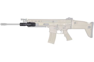 Image of InForce WMLX Weapon Mounted Multifunction White LED Tactical Light, 800 Lumens, Black, 2 CR123A, WX-05-1, EDEMO13