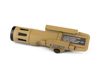 Image of InForce WMLX Weapon Mounted Multifunction White LED Tactical Light, 800 Lumens, Flat Dark Earth, 2 CR123A, WX-06-1