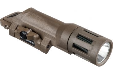 Image of InForce WMLX, Weapons Mounted Light, 400 lumen White Light, w/IR, Flat Dark Earth, INF-WMLX-F-WIR