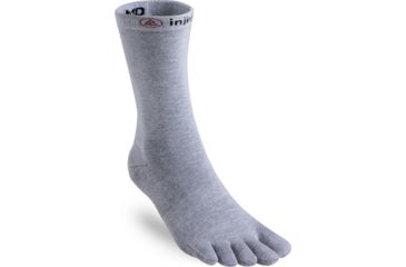 Image of Injinji Liner Coolmax Socks - Mens, Gray, Small, 060270-GRY-S