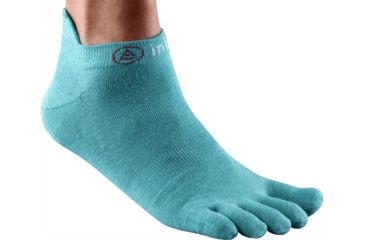 Image of Injinji Performance Lightweight No-Show Sock - Women's-Blue-Small