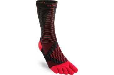 Image of Injinji Run Lightweight Crew Sock - Mens, Volcanic, Medium, 201170-VLC-Medium