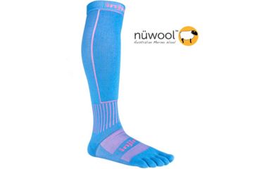 Image of Injinji Snow Midweight OTC Sock - Womens-Indigo-Small