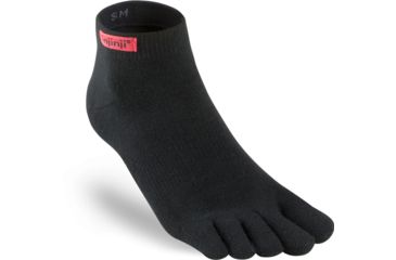 Image of Injinji Sport Original Weight Micro Coolmax Socks - Mens, Black, Small, 052220-BLK-S