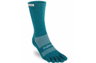 Image of Injinji Trail Midweight Crew Xtralife Socks - Mens, Space, Small, 213170-SPC-S
