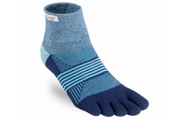 Image of Injinji Trail Midweight Mini Crew Socks - Womens, Twilight, M/L, 213131-TWL-M/L