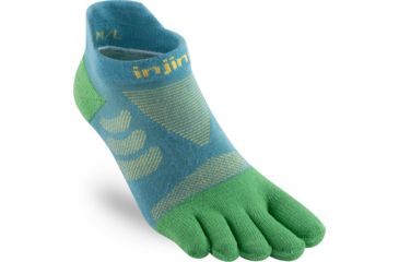 Image of Injinji Ultra Run No-Show Socks - Womens, Marina, Extra Small/Small, 401111-MRN-XS/S