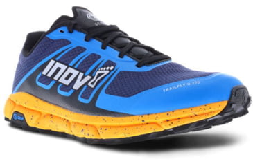 Image of Inov-8 TrailFly G 270 V2 Shoes - Mens, Blue/Nectar, 8/ 42/ M9/ W10.5, 001-065-BLNE-S-01-9