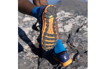 Image of Inov-8 TrailFly G 270 V2 Shoes - Mens, Blue/Nectar, 8/ 42/ M9/ W10.5, 001-065-BLNE-S-01-9