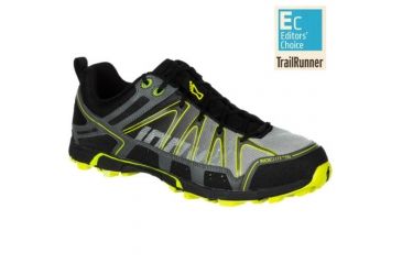 Image of Inov8 Roclite 295 Trail Running Shoe - Men's-Grey/Lime-8 US