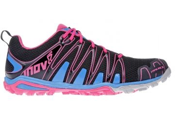 Image of Inov8 Trailroc 236 Trail Running Shoe - Women's-Black/Blue/Pink-Medium-6 US