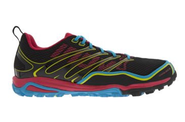 Image of Inov8 Trailroc 255 Trail Running Shoe - Womens-Black/Pink/Blue-Medium-7.5 US