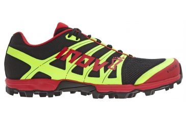 Image of Inov8 X-Talon 200 Trail Running Shoe - Men's-Black/Red/Yellow-Medium-11.5 US