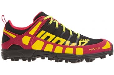 Image of X-Talon 212 Precision Fit Trail Running Shoe - Womens-Black/Berry/Lime-Medium-8