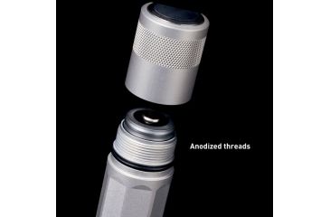 Image of Inova X5 Lithium Powered 31 Lumens LED Flashlight, Titanium, 5 Ultraviolet LEDs, Dual Mode X5DMB-HUVT