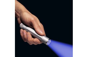 Image of Inova X5 Lithium Powered 31 Lumens LED Flashlight, Titanium, 5 Ultraviolet LEDs, Dual Mode X5DMB-HUVT