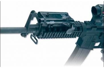 Image of Insight AN/PAG-4C IbfraRed Laser Aiming Light Device Mounted on M16