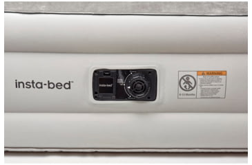 Image of Insta-Bed 18in Matress w/ Internal AC Pump and Plush Top, French Grey, Queen, 8402318