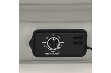 Image of Insta-Bed 18in Raised Matress w/ NeverFLAT Pump, Gray, Twin, 840016G